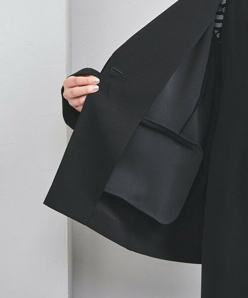 UNITED ARROWS / ユナイテッドアローズ ノーカラージャケット | COMFY Vノーカラー ジャケット | 詳細14