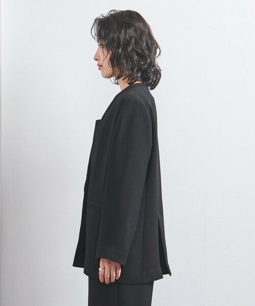 UNITED ARROWS / ユナイテッドアローズ ノーカラージャケット | COMFY Vノーカラー ジャケット | 詳細7