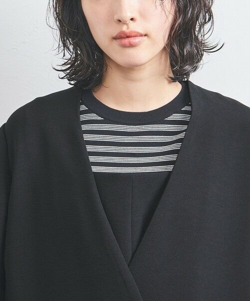 UNITED ARROWS / ユナイテッドアローズ ノーカラージャケット | COMFY Vノーカラー ジャケット | 詳細9