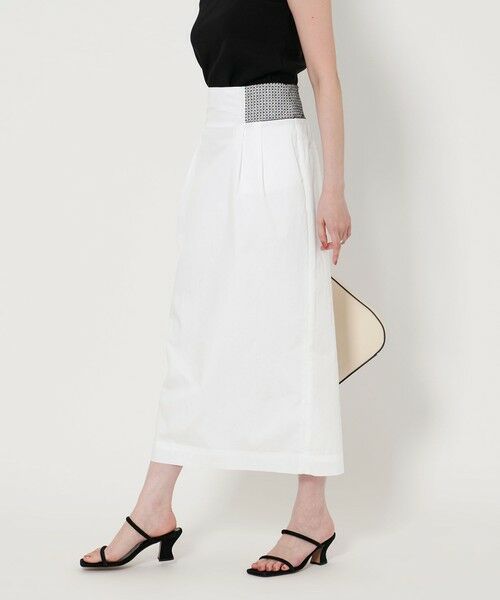UNITED ARROWS/ユナイテッドアローズ エンブロイダリー ストレート マキシスカート OFF WHITE FREE UNITED ARROWS/ユナイテッドアローズ エンブロイダリー ストレート マキシスカート OFF WHITE FREE