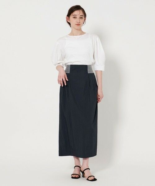 ♥️セレクト♥️ セール】 エンブロイダリー ストレート マキシスカート （ロング