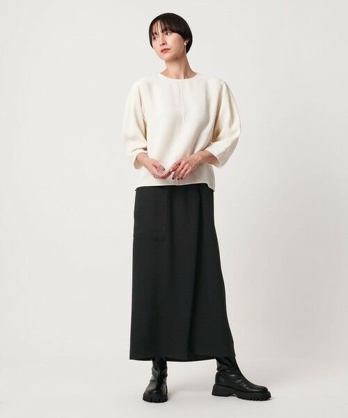 UNITED ARROWS / ユナイテッドアローズ ロング・マキシ丈スカート | COMFY ラップ マキシスカート -吸水速乾 UVカット ウォッシャブル- | 詳細3