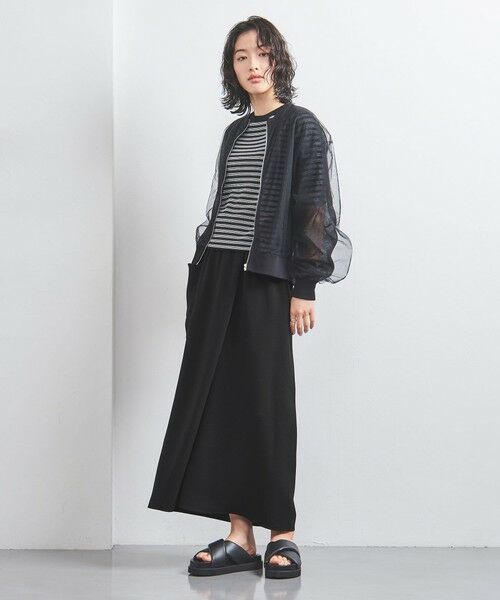 UNITED ARROWS / ユナイテッドアローズ ロング・マキシ丈スカート | COMFY ラップ マキシスカート -吸水速乾 UVカット ウォッシャブル- | 詳細9