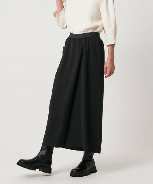UNITED ARROWS/ユナイテッドアローズ COMFY ラップ マキシスカート -吸水速乾 UVカット ウォッシャブル- BLACK M(38) UNITED ARROWS/ユナイテッドアローズ COMFY ラップ マキシスカート -吸水速乾 UVカット ウォッシャブル- BLACK M(38)