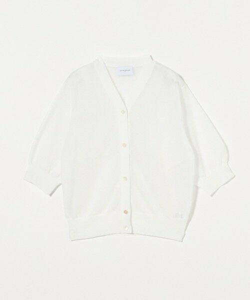 【美品】ユナイテッドアローズ シアー Vネック カーディガン 5SL UNITED ARROWS｜シアー Vネック カーディガン 5SL | Rakuten