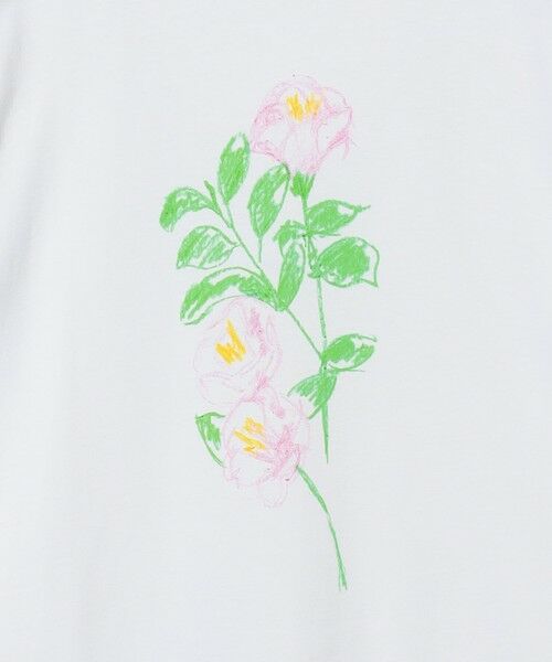 UNITED ARROWS / ユナイテッドアローズ Tシャツ | ＜Personal Effects＞FLOWER Tシャツ | 詳細10