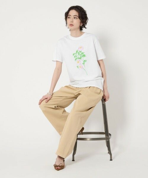 UNITED ARROWS / ユナイテッドアローズ Tシャツ | ＜Personal Effects＞FLOWER Tシャツ | 詳細2