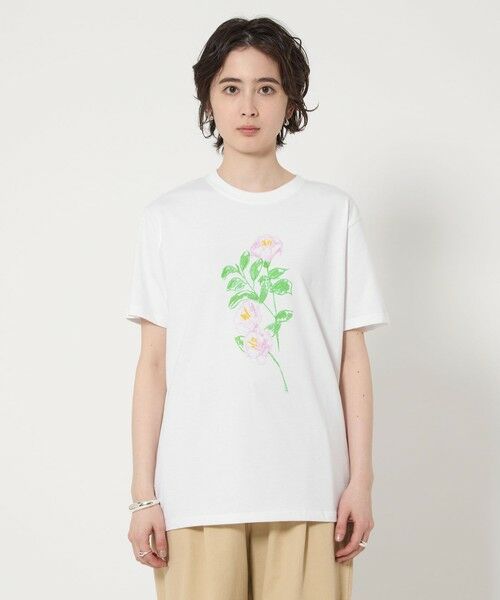 UNITED ARROWS / ユナイテッドアローズ Tシャツ | ＜Personal Effects＞FLOWER Tシャツ | 詳細3