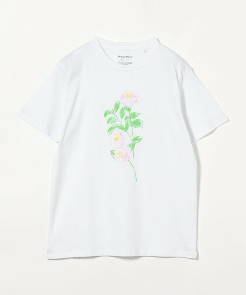 UNITED ARROWS / ユナイテッドアローズ Tシャツ | ＜Personal Effects＞FLOWER Tシャツ | 詳細6
