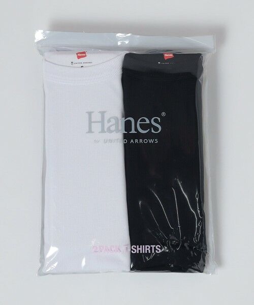 ＜Hanes＞2PACK リブ Tシャツ 別注】＜Hanes＞2PACK リブ Tシャツ （Tシャツ）｜UNITED ARROWS