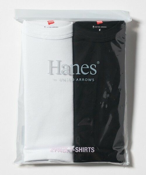 UNITED ARROWS / ユナイテッドアローズ Tシャツ | 【別注】＜Hanes＞2PACK リブ Tシャツ | 詳細25