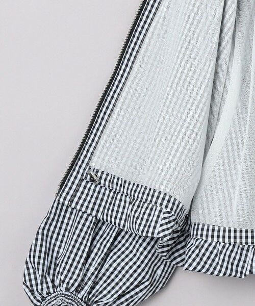 UNITED ARROWS / ユナイテッドアローズ ブルゾン | ＜Marilyn Moon＞ギンガムチェック バルーン ブルゾン | 詳細8