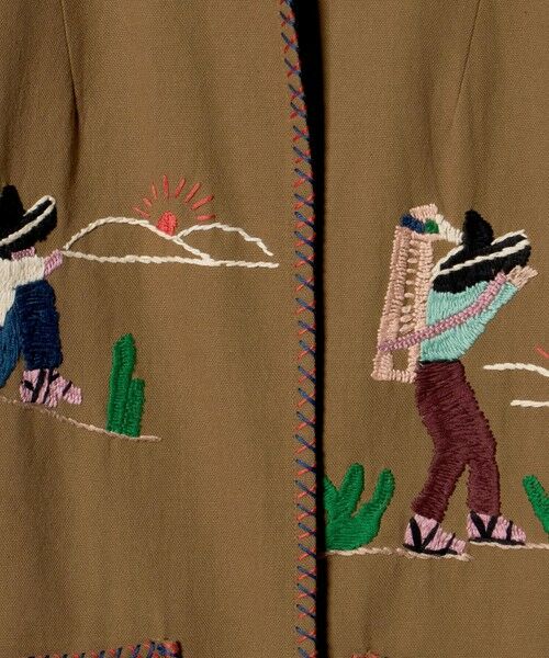 UNITED ARROWS / ユナイテッドアローズ その他アウター | ＜dahl'ia＞ エンブロイダリ— シャツジャケット | 詳細4