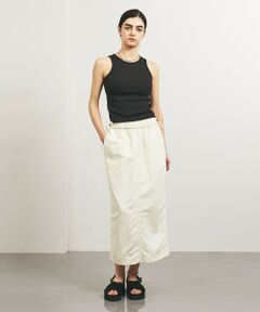 UNITED ARROWS / ユナイテッドアローズ ロング・マキシ丈スカート | ＜TO UNITED ARROWS＞ナイロンツイル ギャザースカート