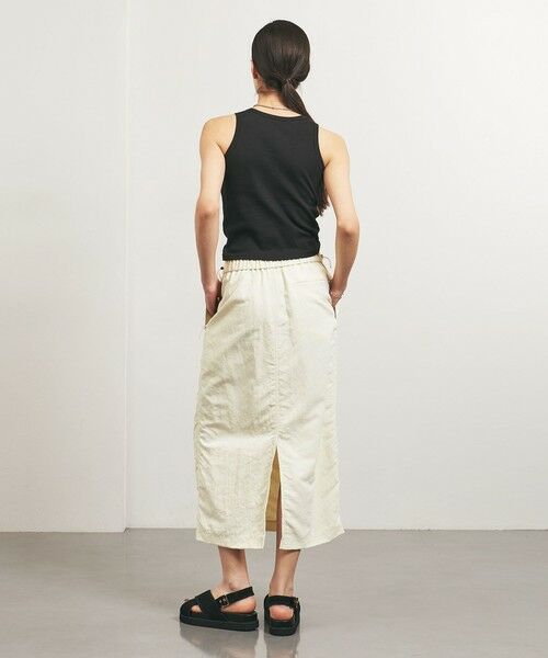 UNITED ARROWS / ユナイテッドアローズ ロング・マキシ丈スカート | ＜TO UNITED ARROWS＞ナイロンツイル ギャザースカート | 詳細3