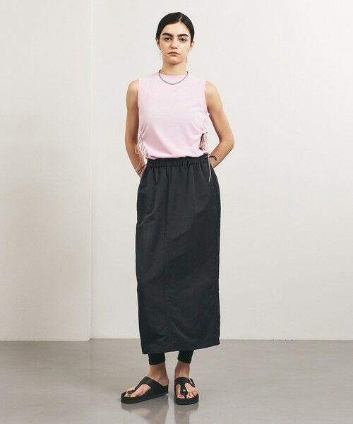 UNITED ARROWS / ユナイテッドアローズ ロング・マキシ丈スカート | ＜TO UNITED ARROWS＞ナイロンツイル ギャザースカート | 詳細15