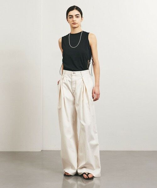 UNITED ARROWS/ユナイテッドアローズ <TO UNITED ARROWS>UPDRIFT サイドホール タンクトップ BLACK FREE UNITED ARROWS/ユナイテッドアローズ <TO UNITED ARROWS>UPDRIFT サイドホール タンクトップ BLACK FREE