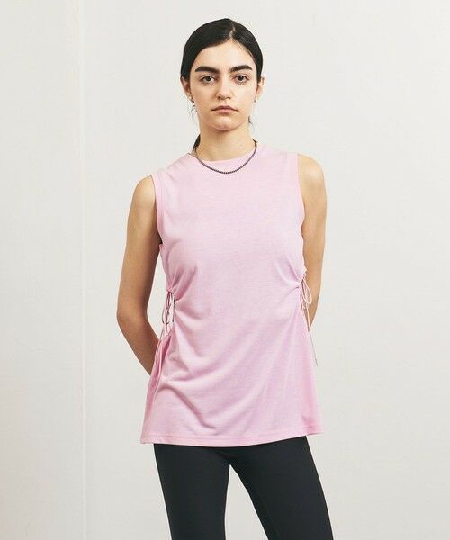 UNITED ARROWS/ユナイテッドアローズ <TO UNITED ARROWS>UPDRIFT サイドホール タンクトップ PINK FREE UNITED ARROWS/ユナイテッドアローズ <TO UNITED ARROWS>UPDRIFT サイドホール タンクトップ PINK FREE