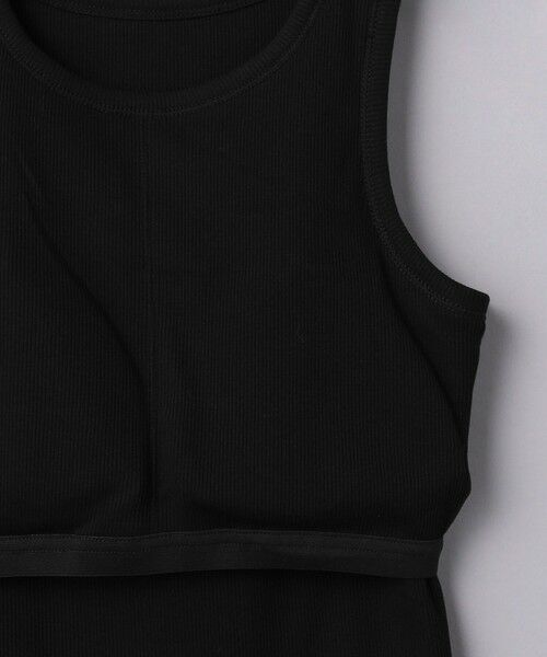 TO UNITED ARROWS＞C/PLA リブ タンク ブラトップ （タンク