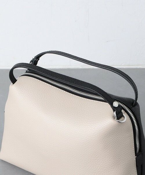 UNITED ARROWS / ユナイテッドアローズ ショルダーバッグ | ＜GIANNI CHIARINI＞ALIFA バイカラーバッグ M | 詳細8