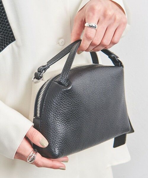 UNITED ARROWS/ユナイテッドアローズ <GIANNI CHIARINI>ALIFA バイカラーバッグ S BLACK FREE UNITED ARROWS/ユナイテッドアローズ <GIANNI CHIARINI>ALIFA バイカラーバッグ S BLACK FREE