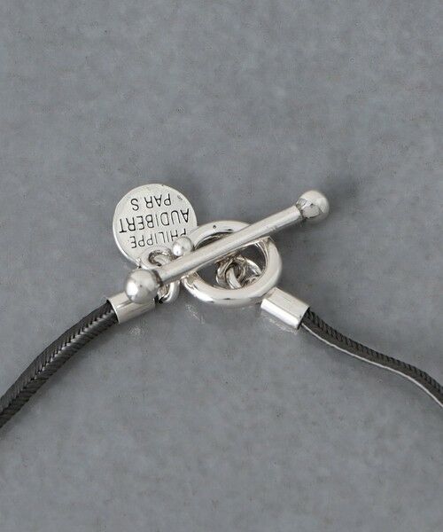 UNITED ARROWS / ユナイテッドアローズ ネックレス・ペンダント・チョーカー | ＜PHILIPPE AUDIBERT＞SIMA SV コードネックレス | 詳細5