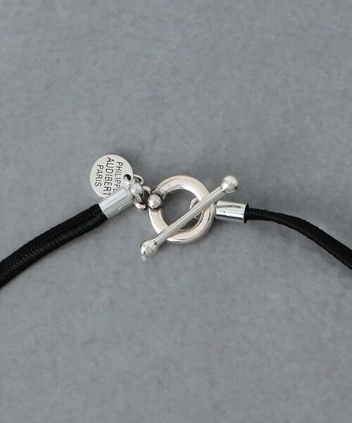 UNITED ARROWS / ユナイテッドアローズ ネックレス・ペンダント・チョーカー | 【別注】＜PHILIPPE AUDIBERT＞NATA SV コードネックレス | 詳細5