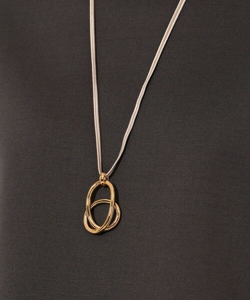 UNITED ARROWS / ユナイテッドアローズ ネックレス・ペンダント・チョーカー | 【別注】＜PHILIPPE AUDIBERT＞NATA GD コードネックレス | 詳細1