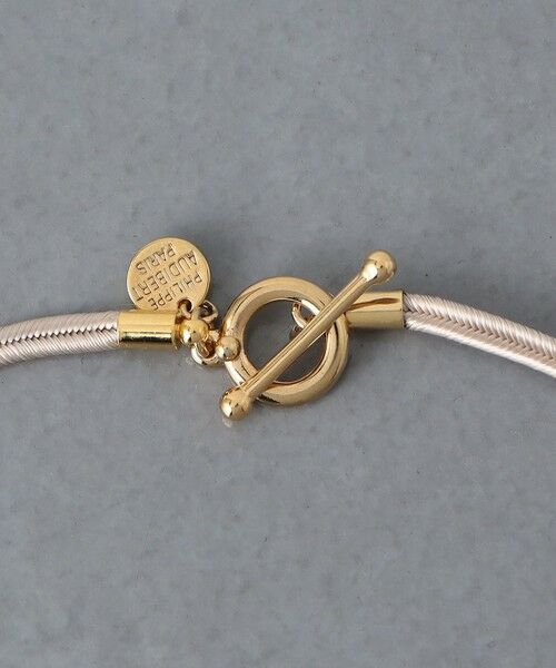 UNITED ARROWS / ユナイテッドアローズ ネックレス・ペンダント・チョーカー | 【別注】＜PHILIPPE AUDIBERT＞NATA GD コードネックレス | 詳細5