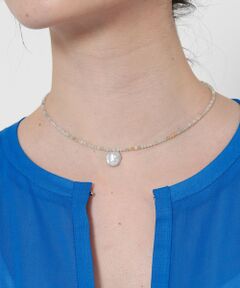 UNITED ARROWS / ユナイテッドアローズ ネックレス・ペンダント・チョーカー | ＜les bonbon＞FROSTY PRL チョーカー