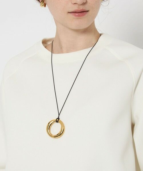 UNITED ARROWS/ユナイテッドアローズ Oシェイプ コードネックレス GOLD FREE UNITED ARROWS/ユナイテッドアローズ Oシェイプ コードネックレス GOLD FREE