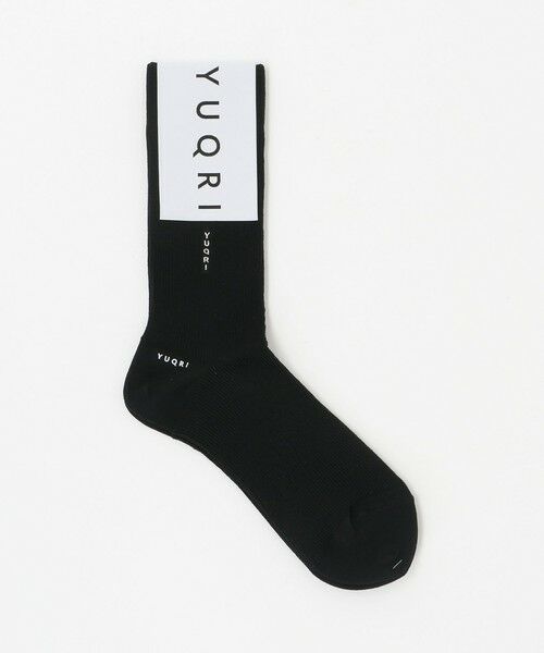 UNITED ARROWS/ユナイテッドアローズ <YUQRI>SILKY RIB ソックス BLACK FREE UNITED ARROWS/ユナイテッドアローズ <YUQRI>SILKY RIB ソックス BLACK FREE