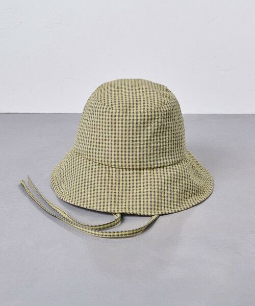 UNITED ARROWS ギンガムチェック ハット UNITED ARROWS（ユナイテッドアローズ）の「ギンガムチェック
