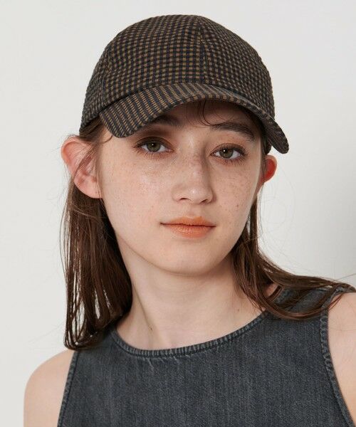 UNITED ARROWS/ユナイテッドアローズ ギンガムチェック キャップ UV OLIVE FREE UNITED ARROWS/ユナイテッドアローズ ギンガムチェック キャップ UV OLIVE FREE