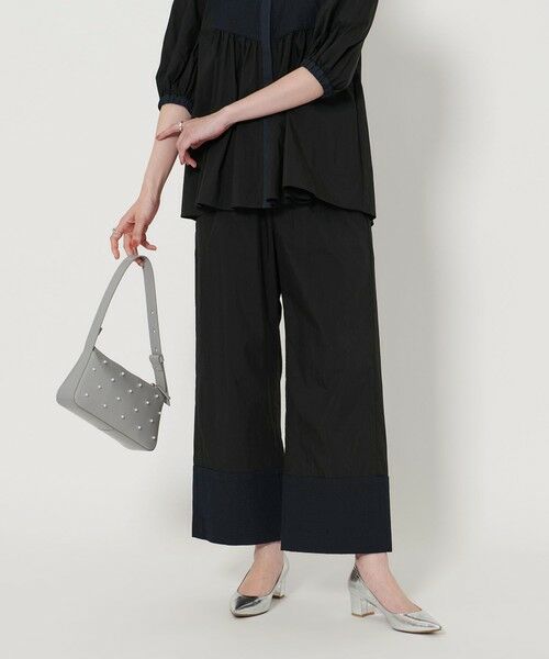 UNITED ARROWS/ユナイテッドアローズ エンブロイダリー イージーパンツ BLACK M(38) UNITED ARROWS/ユナイテッドアローズ エンブロイダリー イージーパンツ BLACK M(38)