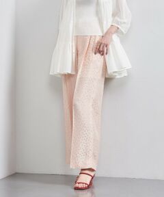 UNITED ARROWS / ユナイテッドアローズ その他パンツ | ドット サテン 2タック ワイドパンツ