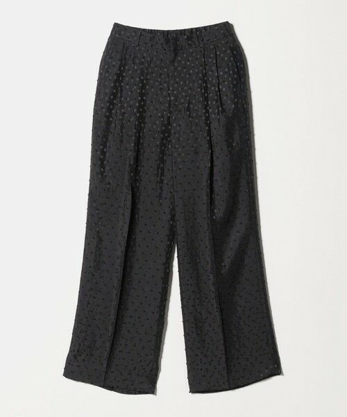 UNITED ARROWS / ユナイテッドアローズ その他パンツ | ドット サテン 2タック ワイドパンツ | 詳細28