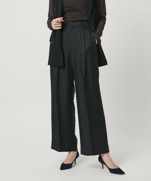 UNITED ARROWS / ユナイテッドアローズ その他パンツ | ドット サテン 2タック ワイドパンツ（その他8）