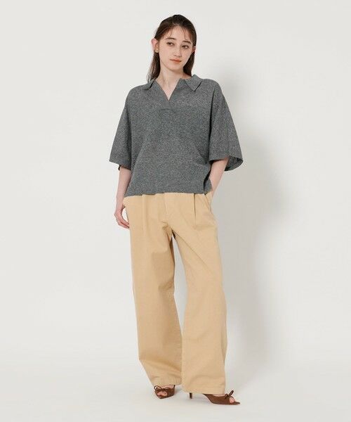 UNITED ARROWS / ユナイテッドアローズ ニット・セーター | シアー スキッパーニット | 詳細2