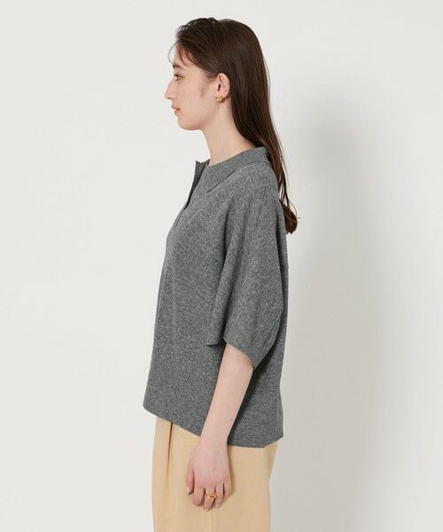 UNITED ARROWS / ユナイテッドアローズ ニット・セーター | シアー スキッパーニット | 詳細6