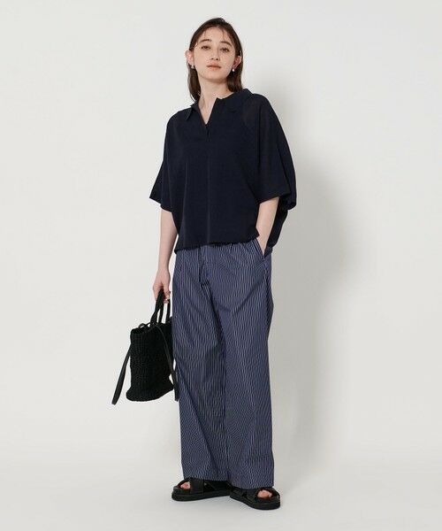 UNITED ARROWS / ユナイテッドアローズ ニット・セーター | シアー スキッパーニット | 詳細15