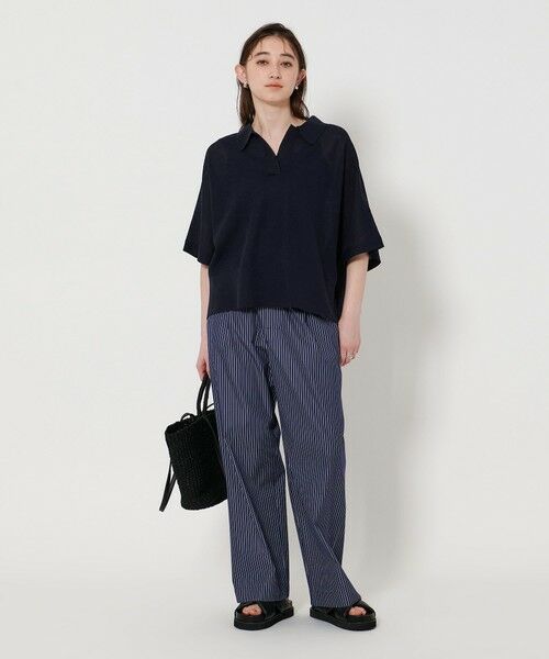 UNITED ARROWS / ユナイテッドアローズ ニット・セーター | シアー スキッパーニット | 詳細16