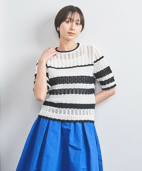UNITED ARROWS/ユナイテッドアローズ Early/SM ショートスリーブ ニット その他1 FREE UNITED ARROWS/ユナイテッドアローズ Early/SM ショートスリーブ ニット その他1 FREE