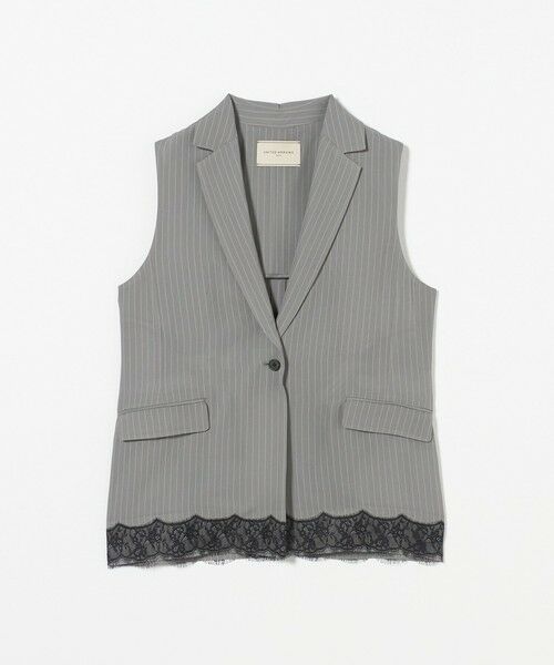 UNITED ARROWS ダブル テーラードベスト ジレ ジャケット 38