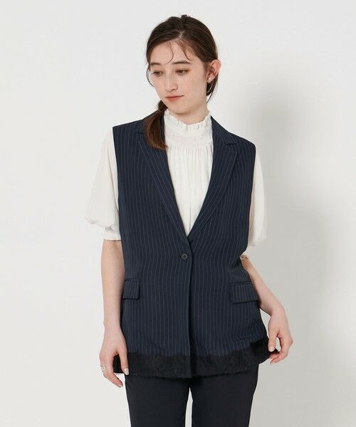 UNITED ARROWS/ユナイテッドアローズ ストライプ レース ベスト その他7 FREE UNITED ARROWS/ユナイテッドアローズ ストライプ レース ベスト その他7 FREE