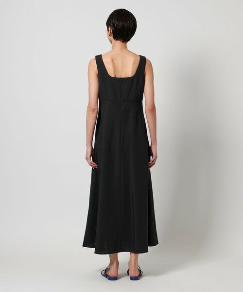 美品▲TICCA ×ユナイテッドアローズ別注/リネンストライプワンピース▲麻 美品△TICCA ×ユナイテッドアローズ別注/リネンストライプ