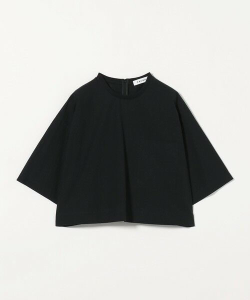 UNITED ARROWS/ユナイテッドアローズ <SACRA>ジャージー ネック ブラウス BLACK FREE(38) UNITED ARROWS/ユナイテッドアローズ <SACRA>ジャージー ネック ブラウス BLACK FREE(38)
