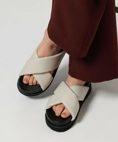 レザー　サンダル ユナイテッドアローズ UNITED ARROWS ユナイテッドアローズ サンダル 41 ブラック