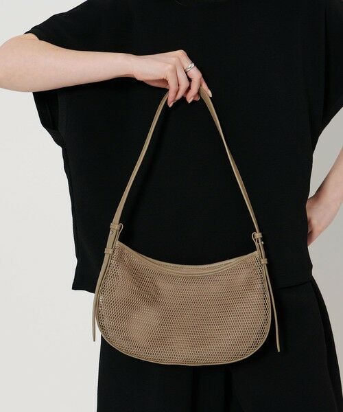 UNITED ARROWS/ユナイテッドアローズ COMFY メッシュ ミニショルダーバッグ BEIGE FREE UNITED ARROWS/ユナイテッドアローズ COMFY メッシュ ミニショルダーバッグ BEIGE FREE