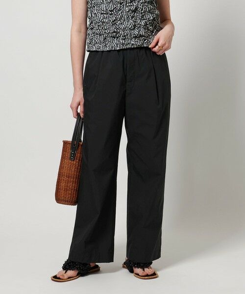 UNITED ARROWS/ユナイテッドアローズ タック イージー パンツ BLACK M(38) UNITED ARROWS/ユナイテッドアローズ タック イージー パンツ BLACK M(38)